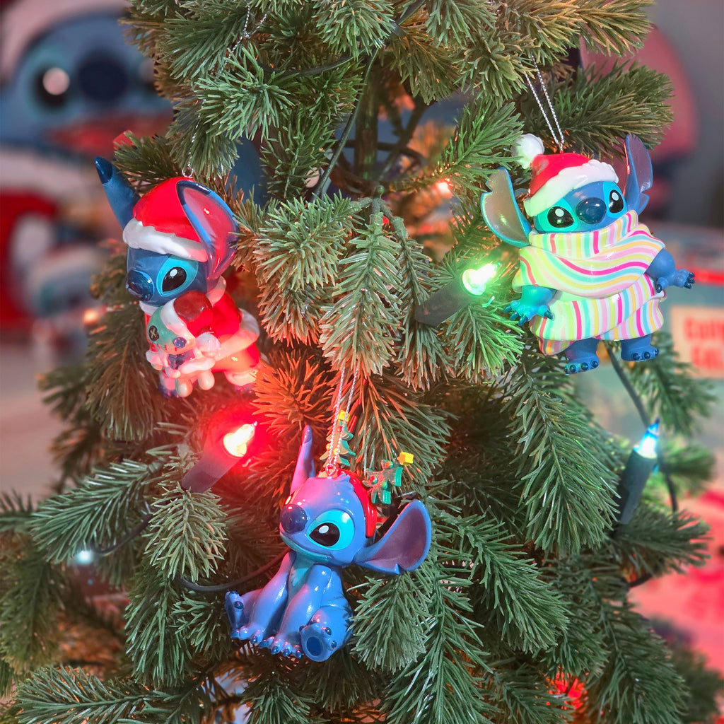 Image produit Décoration de sapin Stitch avec écharpe - Lilo & Stitch