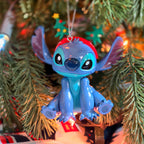 Image produit Décoration de sapin de Noël Stitch assis - Lilo & Stitch