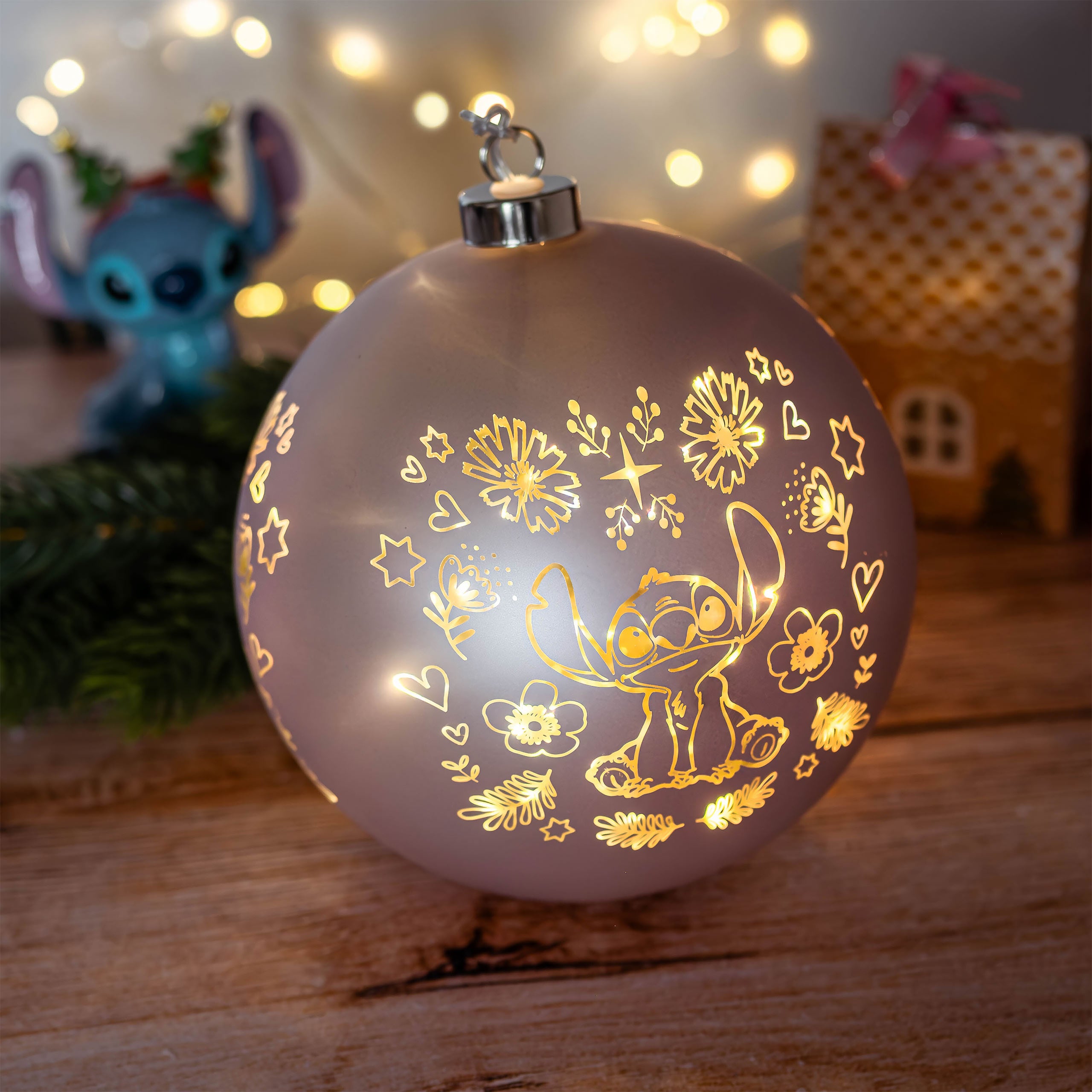 Product image Stitch Light-Up Christmas Ornament - Lilo & Stitch