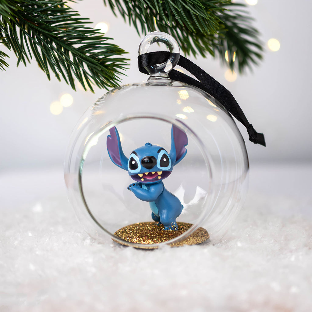 Image produit Boule de Noël ouverte Stitch - Lilo & Stitch