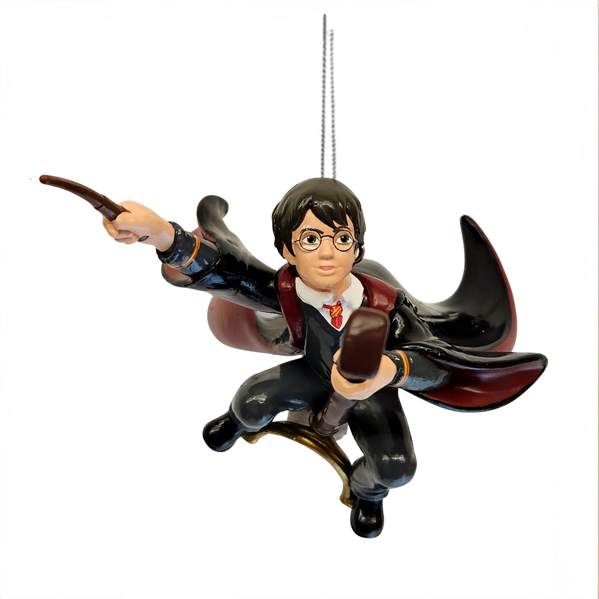 Image produit Décoration de sapin Harry avec Nimbus 2000 - Harry Potter