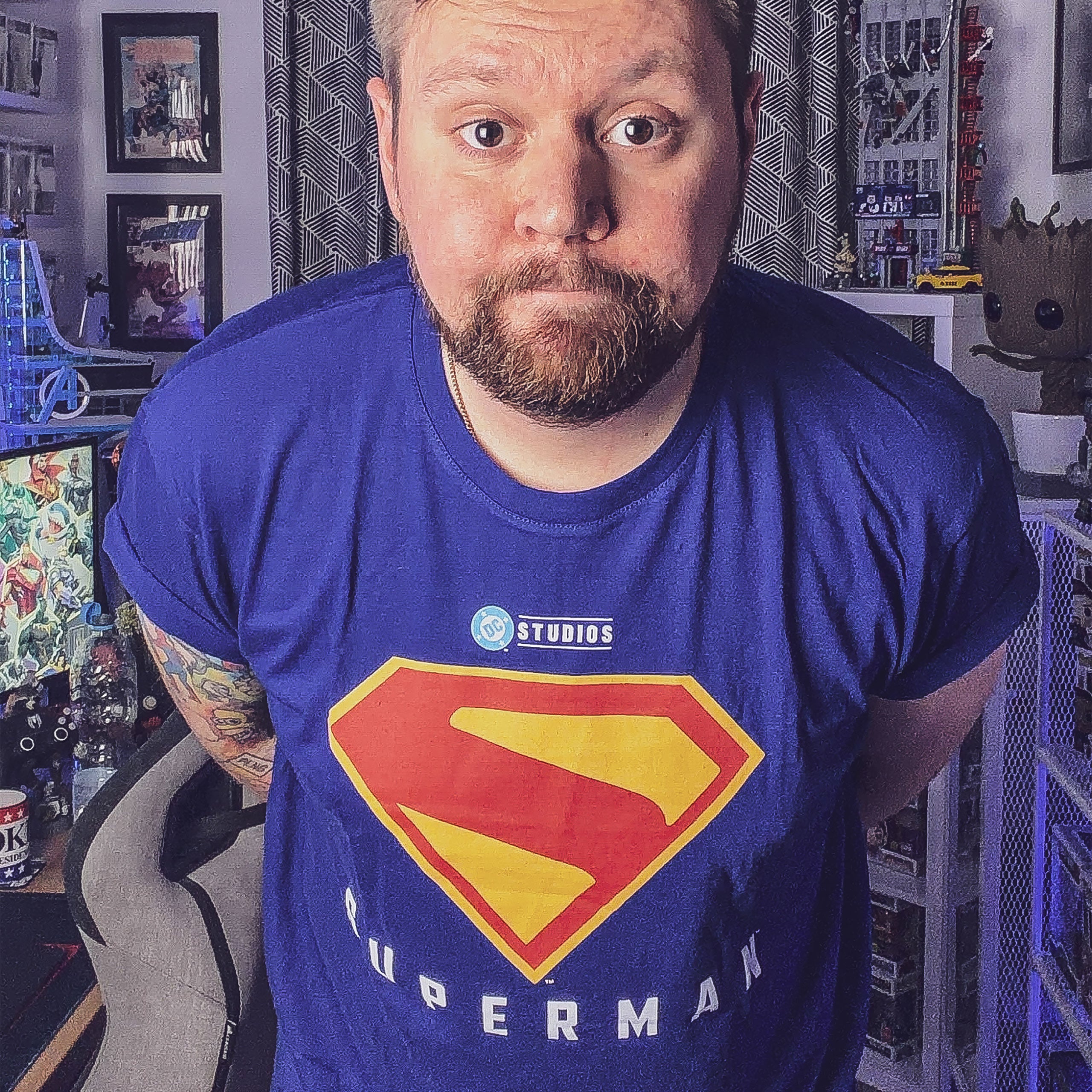 Image produit Superman - T-shirt Logo classique 2025
