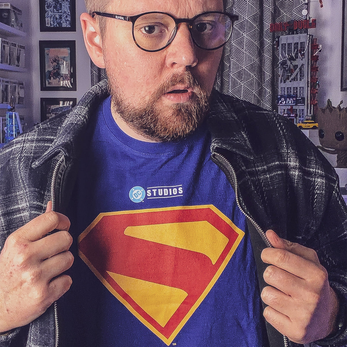 Image produit Superman - T-shirt Logo classique 2025