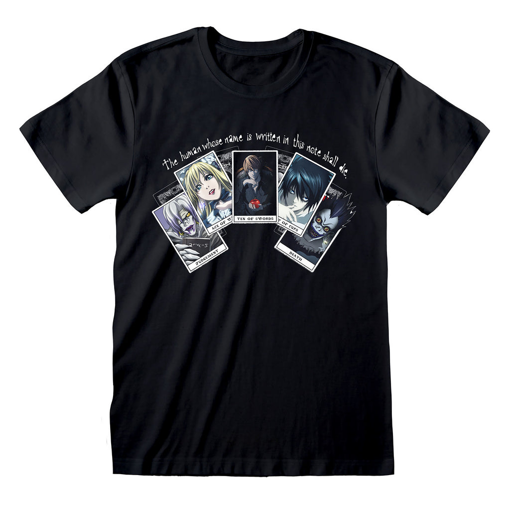 Image produit Death Note - T-shirt Playing Cards noir