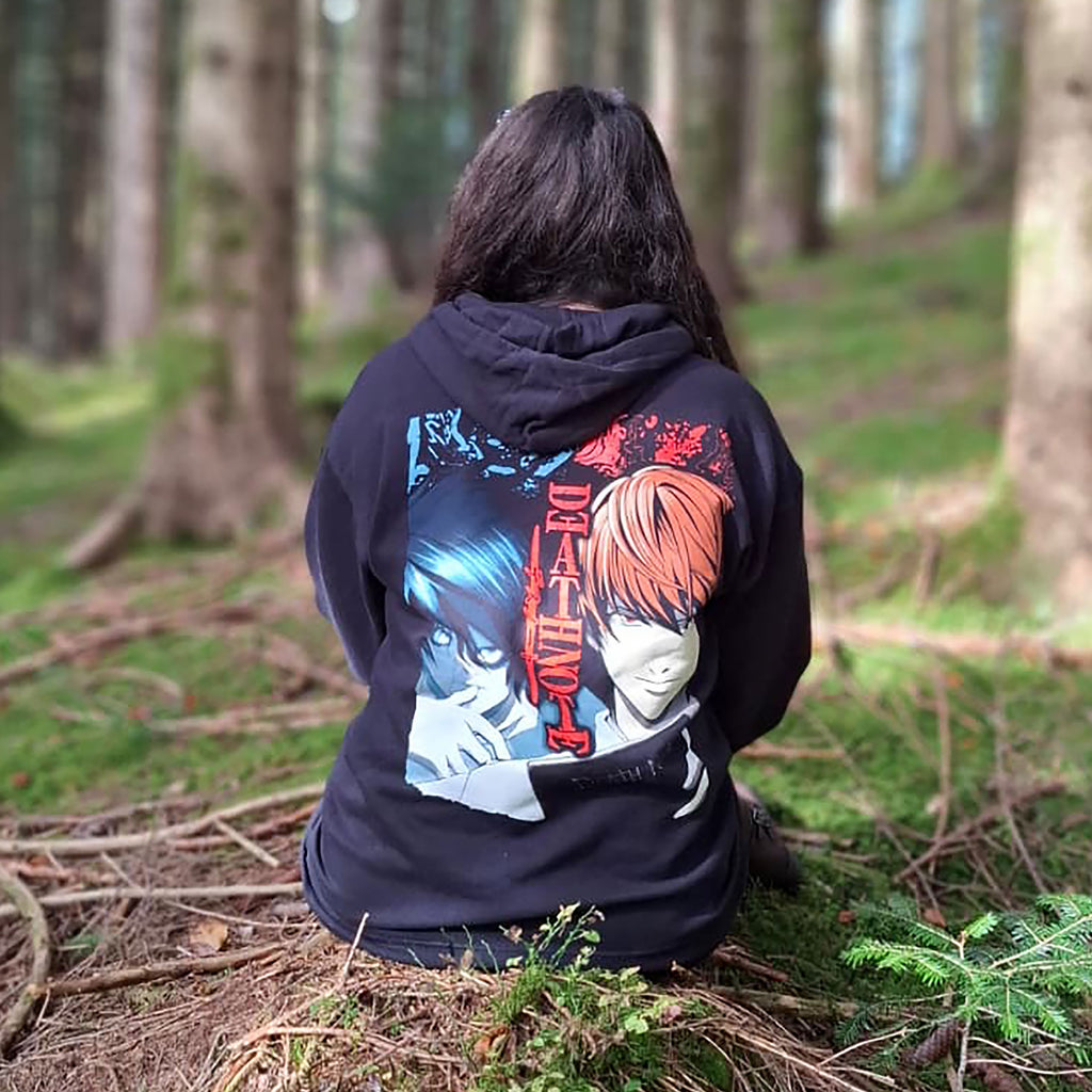 Image produit Death Note - Sweat à capuche Paranormal noir