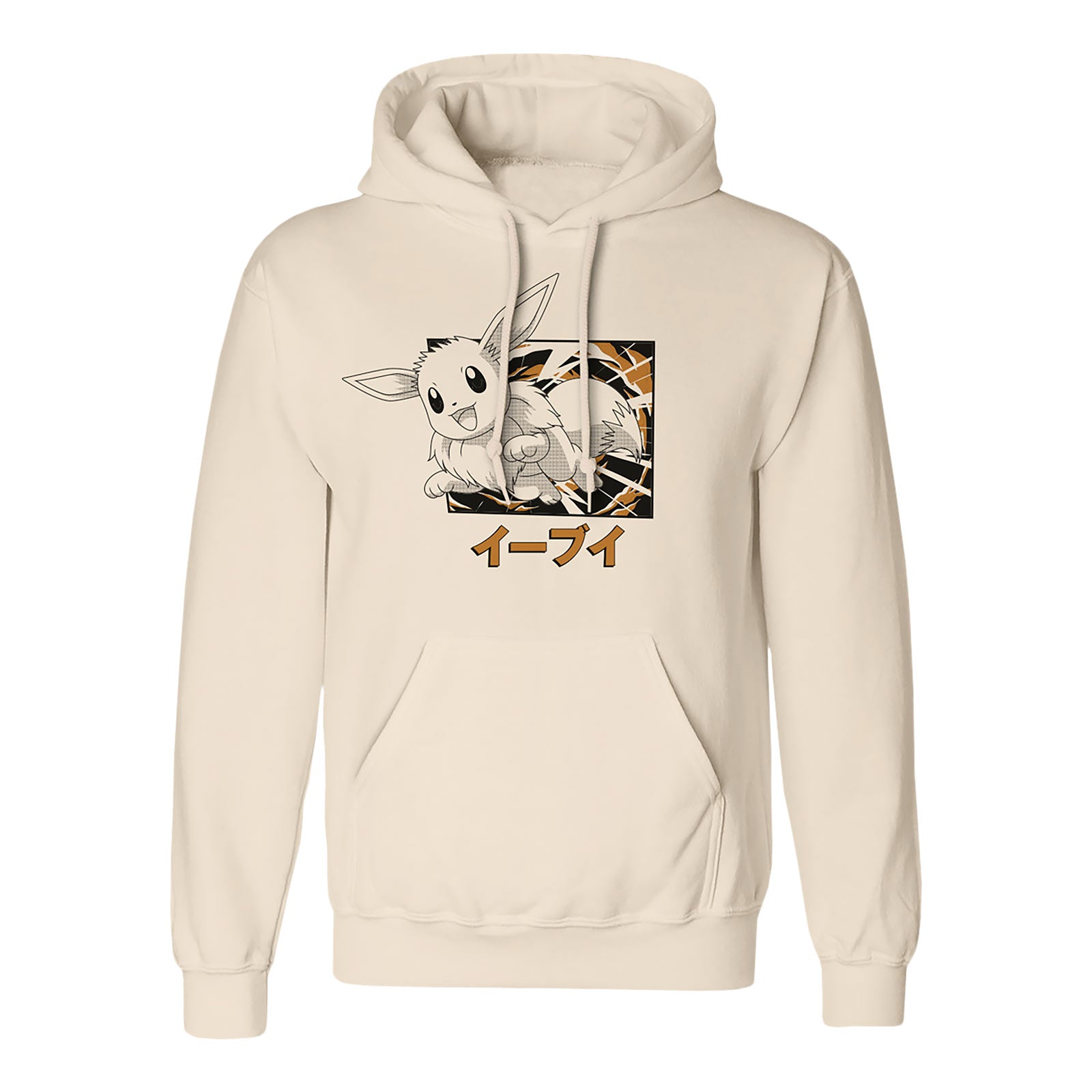 Image produit Pokémon - Sweat à capuche Katakana Évolutions d'Évoli