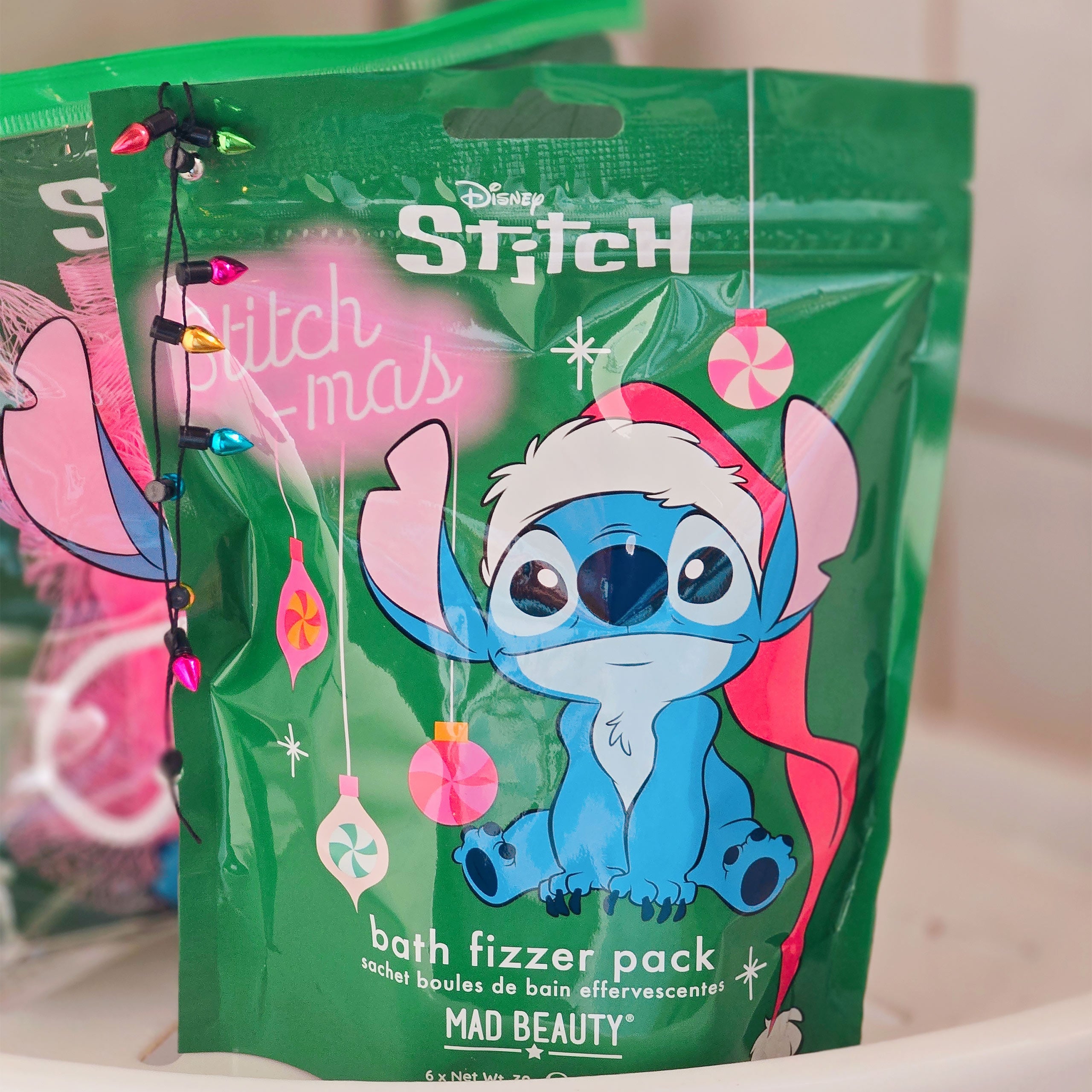 Image produit Stitch-mas Set de 6 bombes de bain - Lilo & Stitch