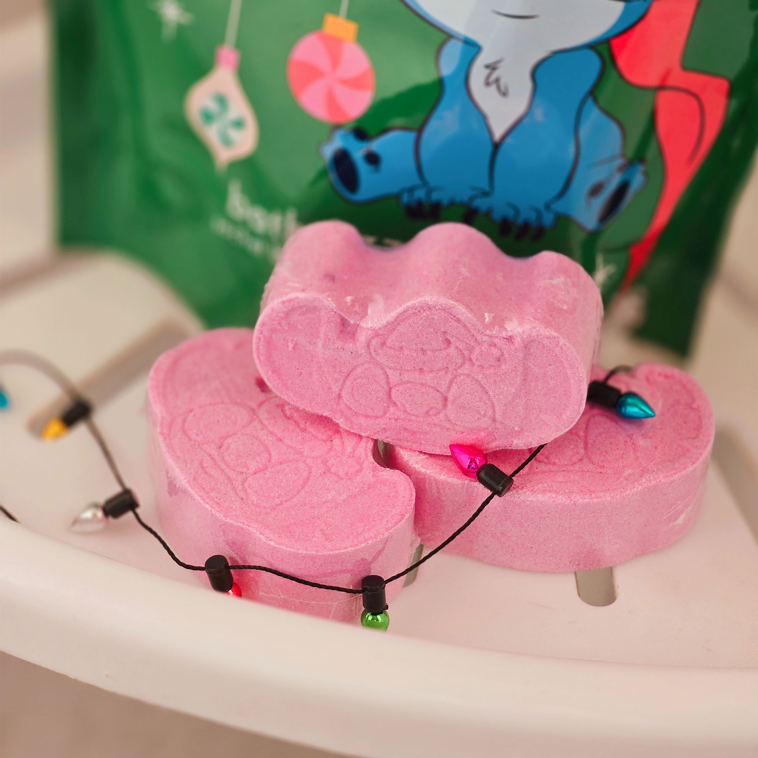 Image produit Stitch-mas Set de 6 bombes de bain - Lilo & Stitch