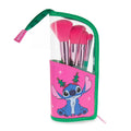Image produit Set de pinceaux de maquillage Stitch-mas avec trousse - Lilo & Stitch