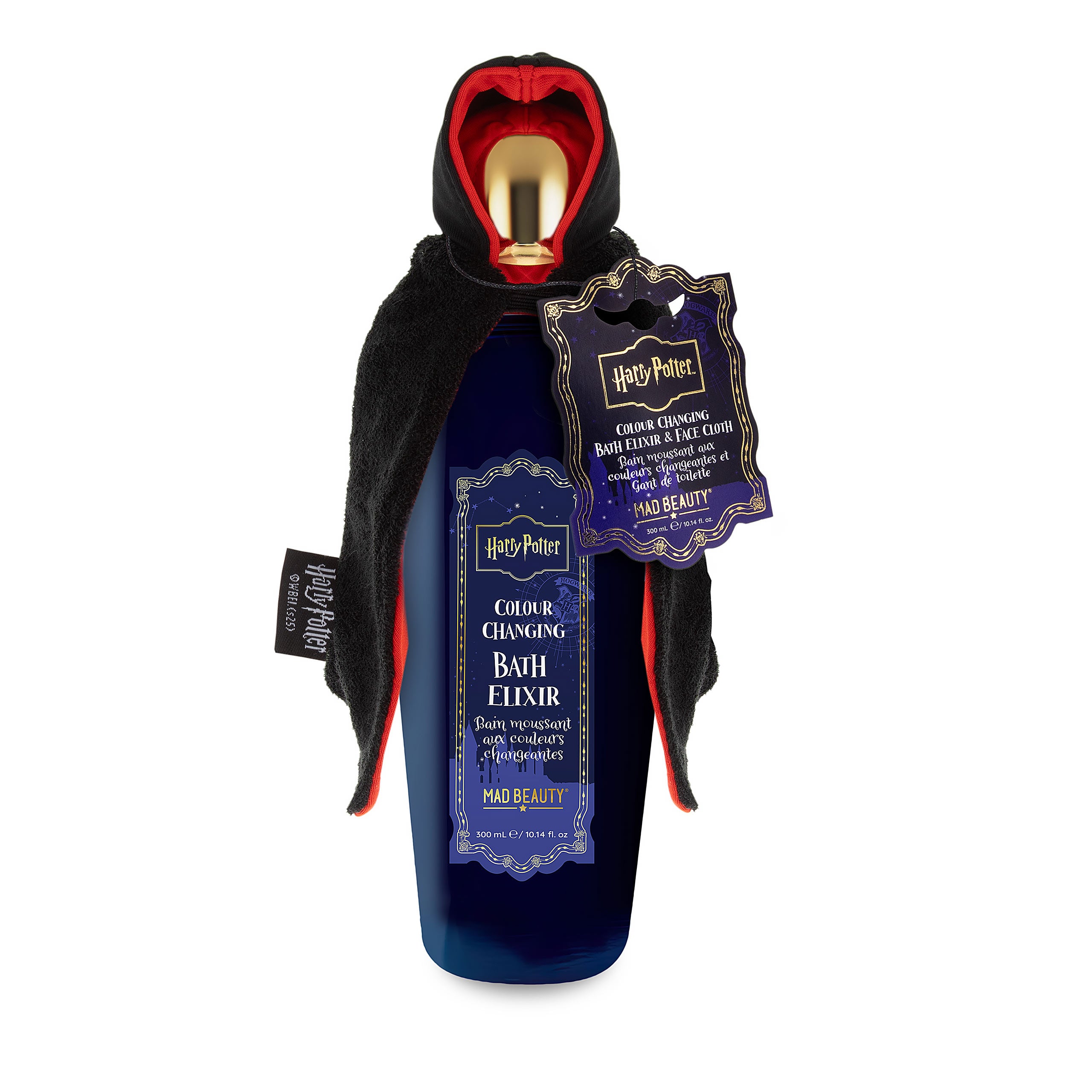 Image produit Harry Potter - Bain moussant changeant de couleur avec cape de sorcier