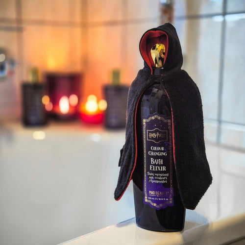 Image produit Harry Potter - Bain moussant changeant de couleur avec cape de sorcier