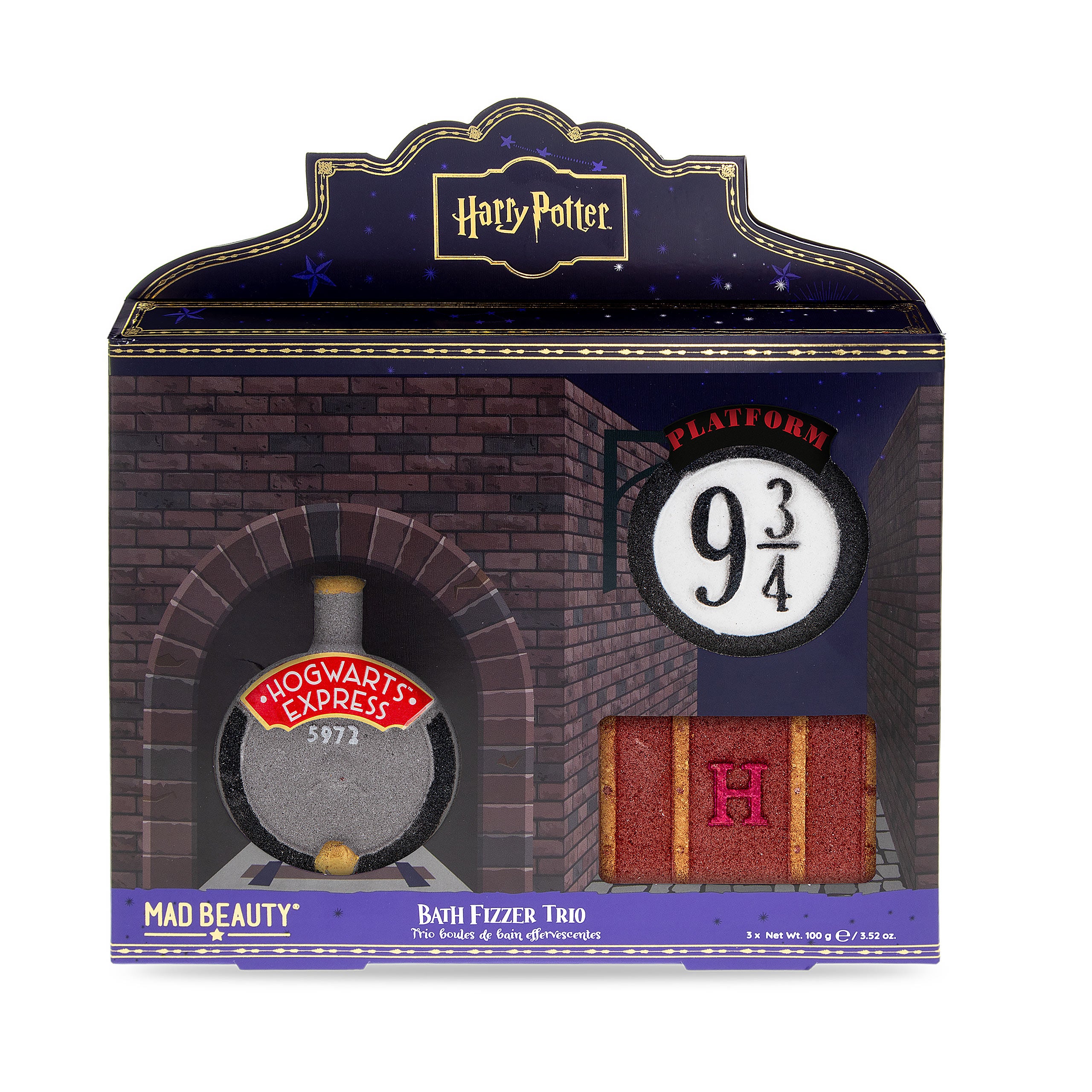 Image produit Harry Potter - Lot de 3 bombes de bain Quai 9 3/4
