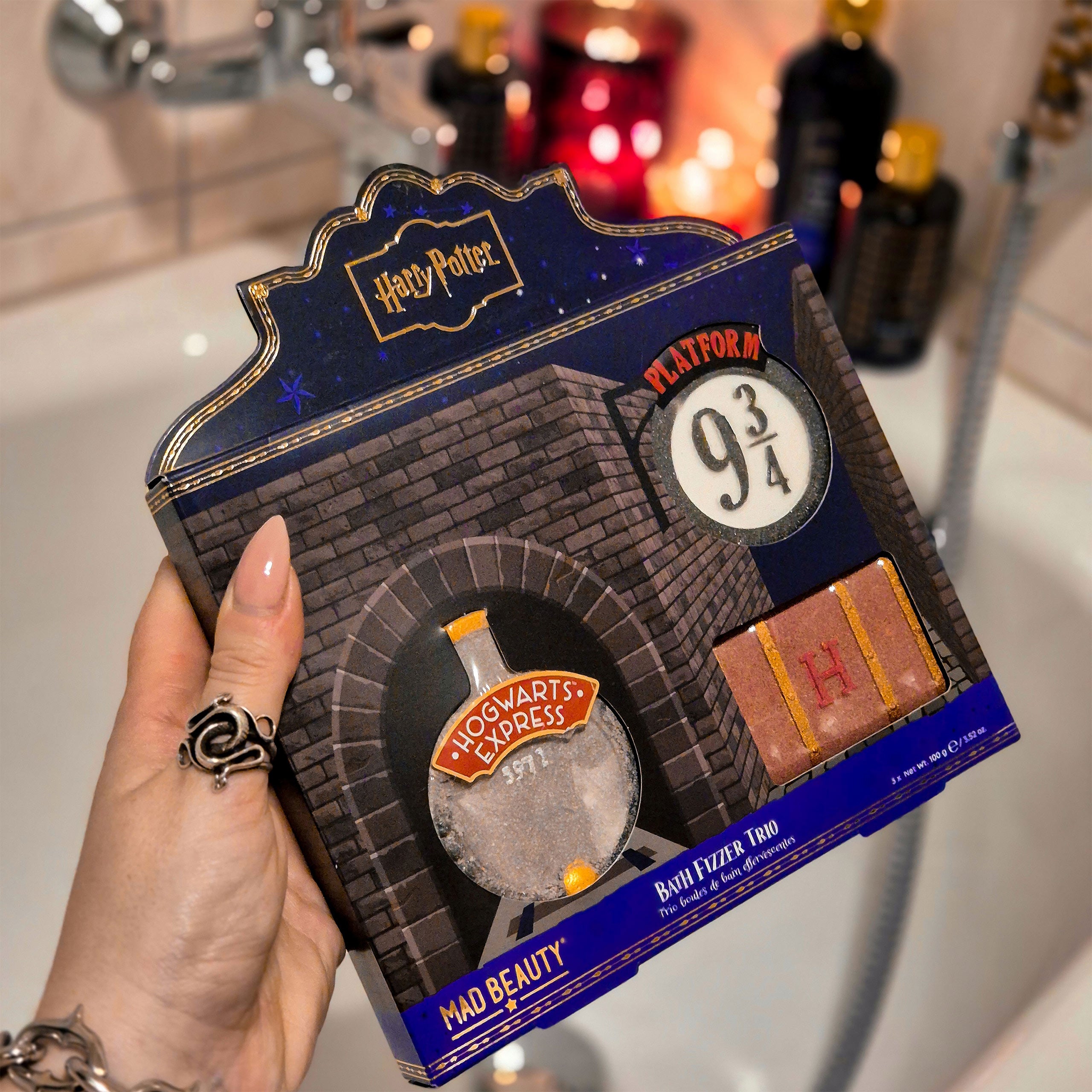Image produit Harry Potter - Lot de 3 bombes de bain Quai 9 3/4