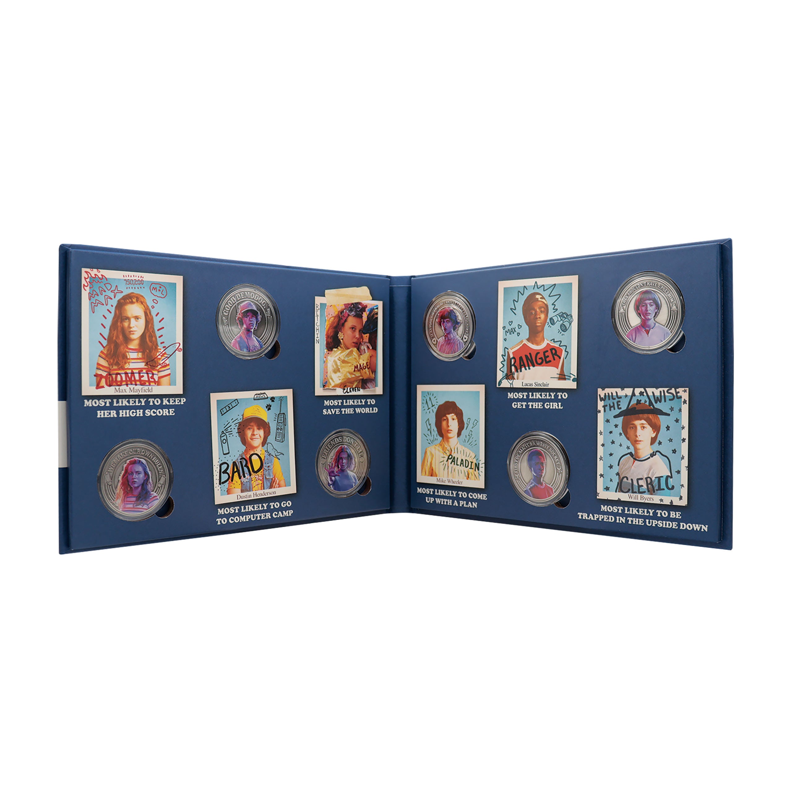 Image produit Stranger Things - Album de pièces de collection Hawkins Middle School