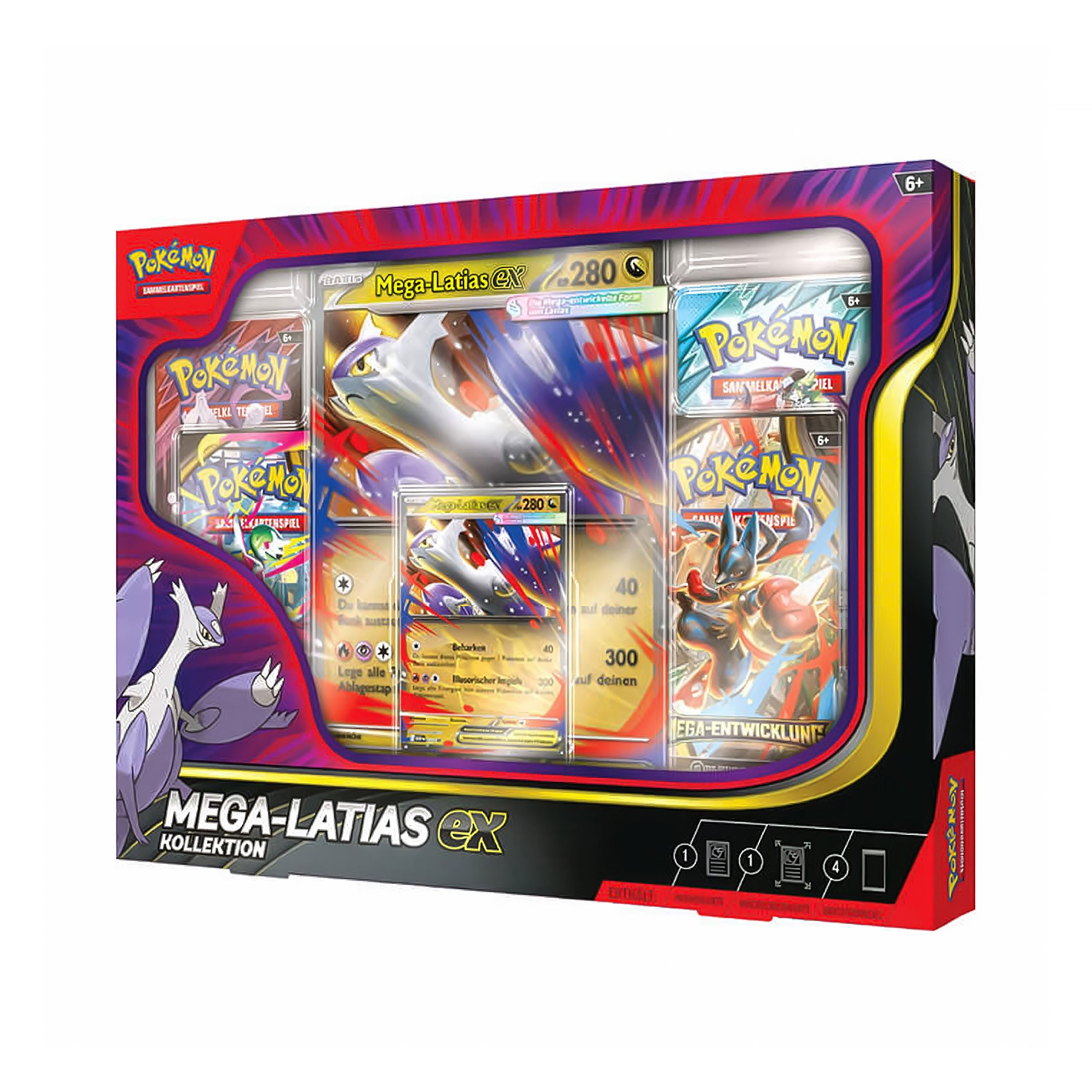 Image produit Pokémon - Boîte de cartes à collectionner Mega Latias-ex
