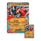 Image produit Pokémon - Mega Lucario-EX Collection Premium avec Figurine (Cartes à collectionner)