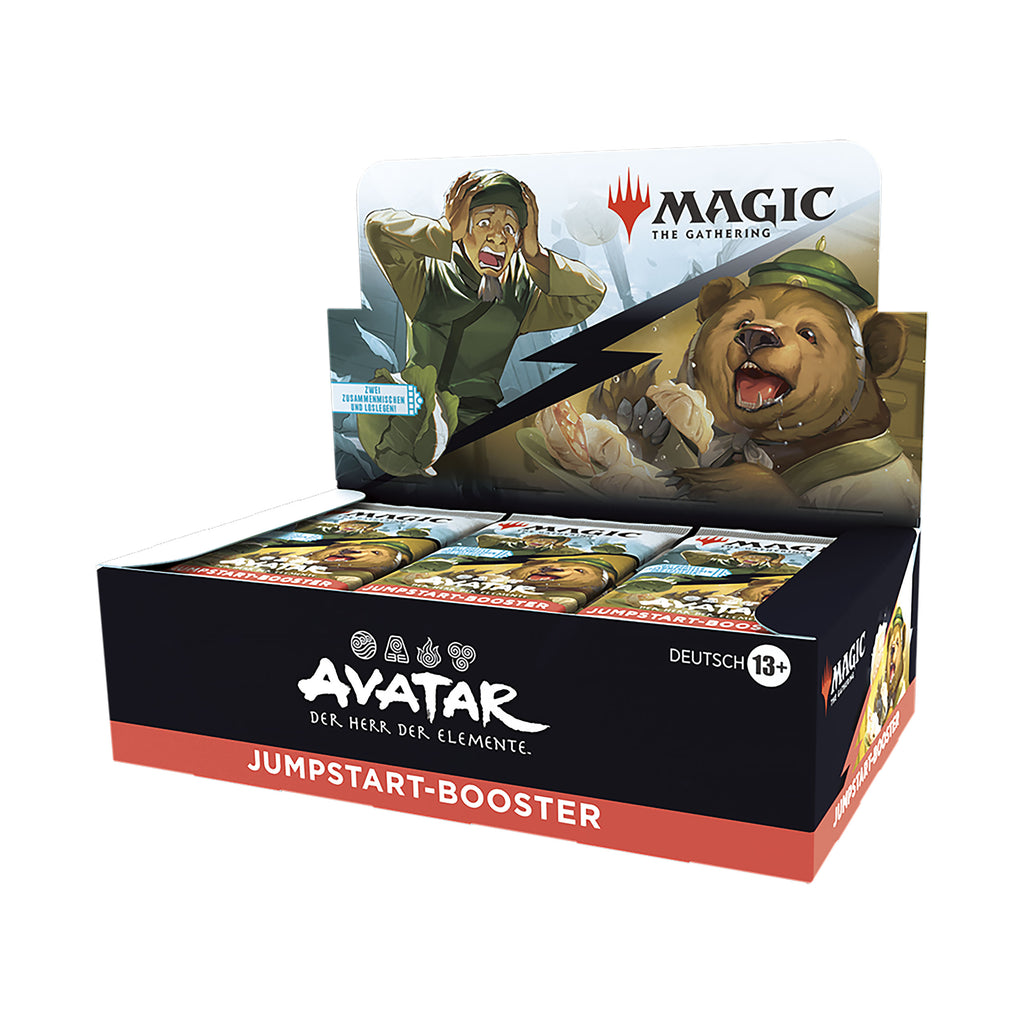 Image produit Avatar : Le dernier maître de l’air Display de boosters Jumpstart - Version allemande - Magic: The Gathering