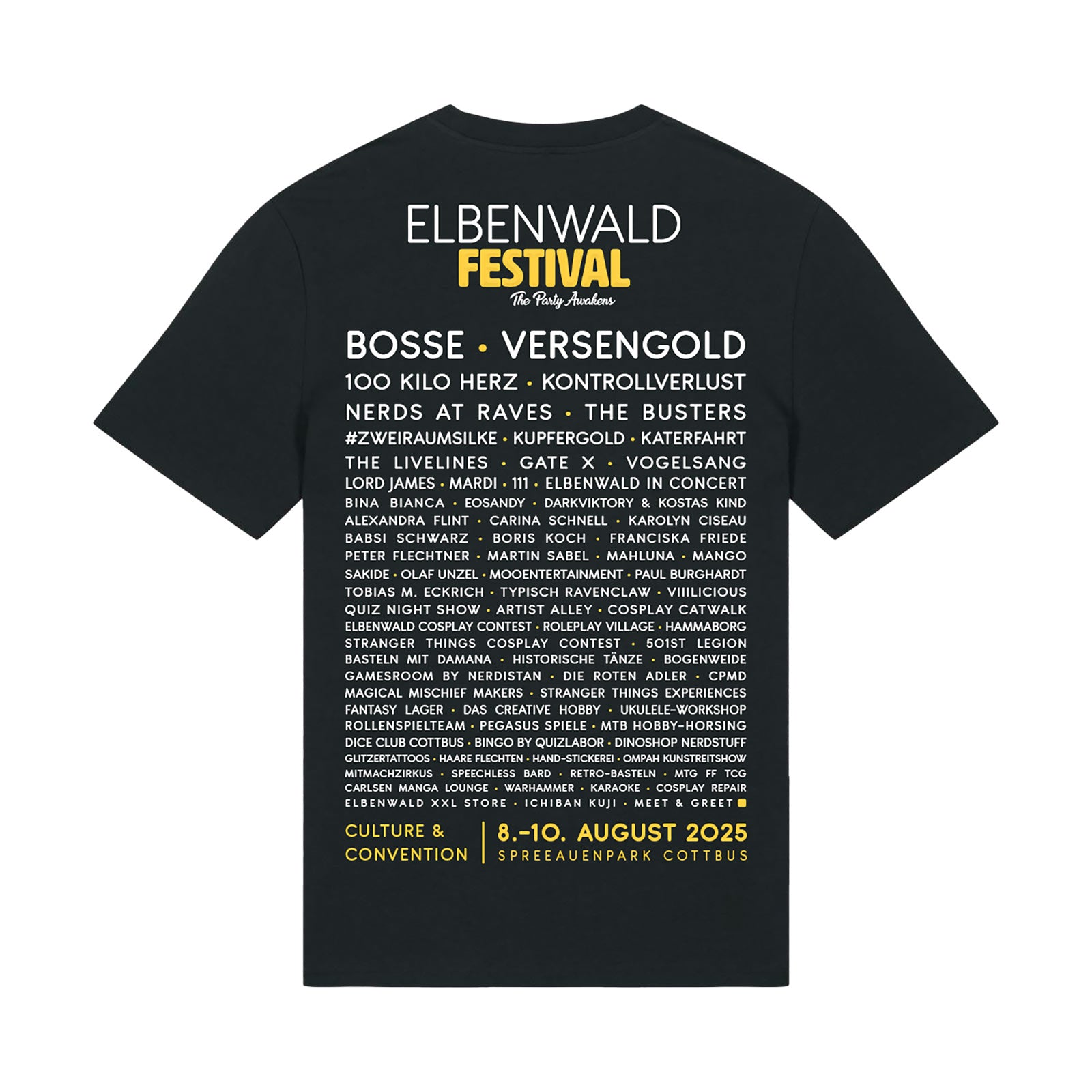 Image produit Elbenwald Festival - T-shirt Tape noir