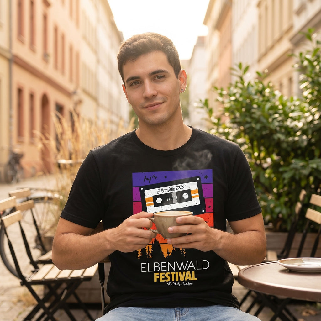 Image produit Elbenwald Festival - T-shirt Tape noir