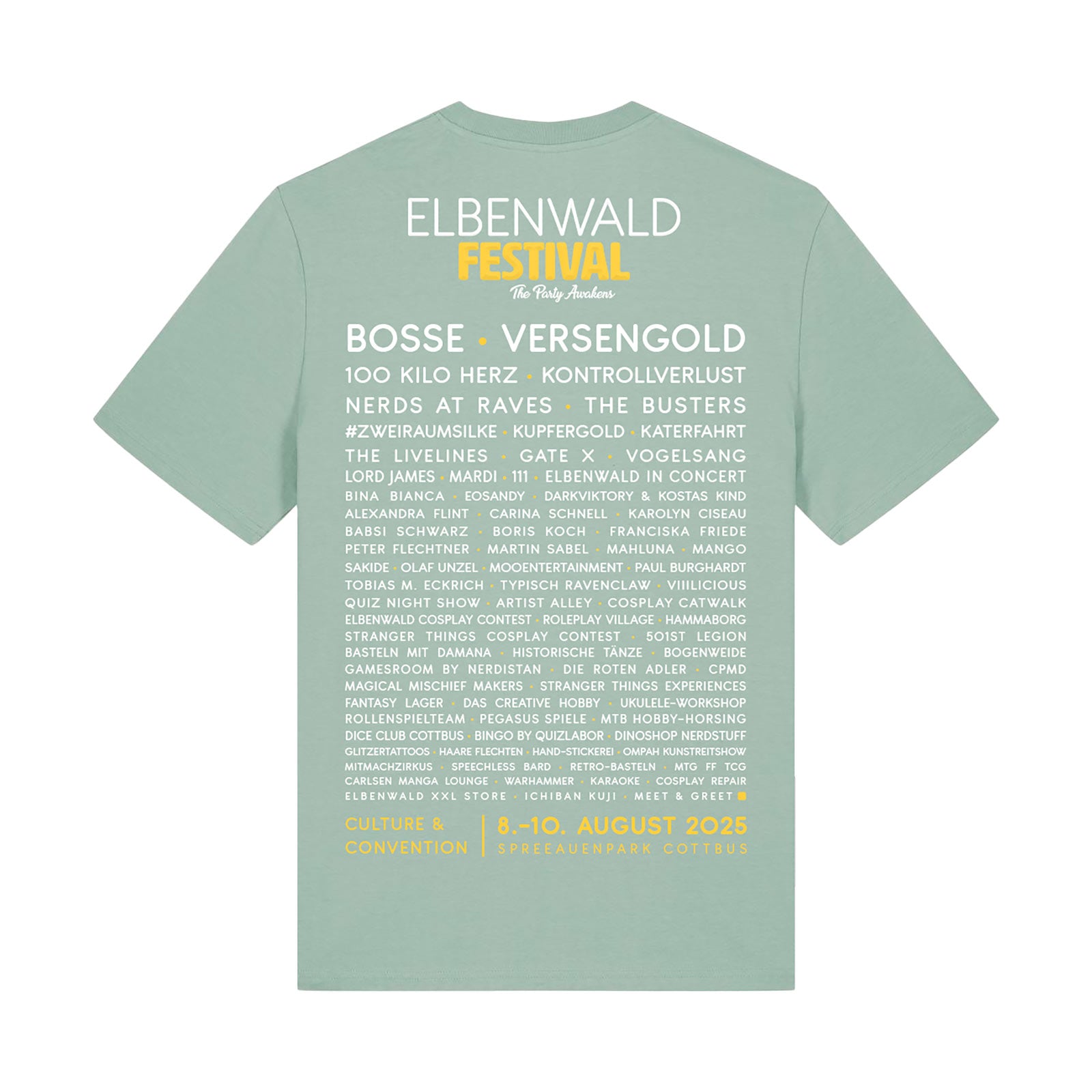 Image produit Elbenwald Festival - T-shirt Line-Up