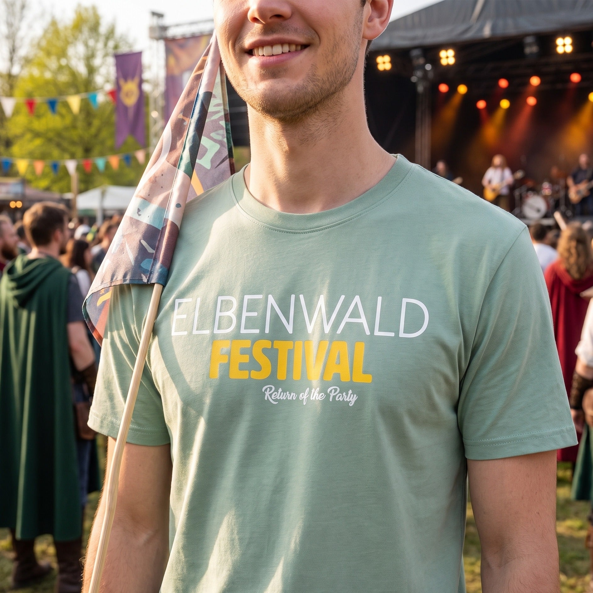 Image produit Elbenwald Festival - T-shirt Line-Up