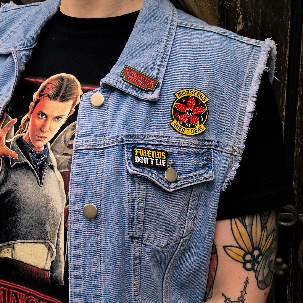 Image produit Stranger Things - Friends Pins set de 3
