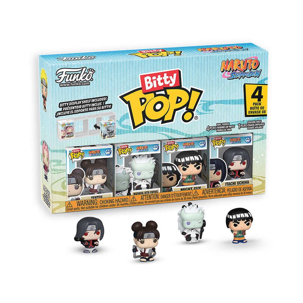 Image produit Naruto - Battles Funko Bitty Pop set de 4 figurines Série 3