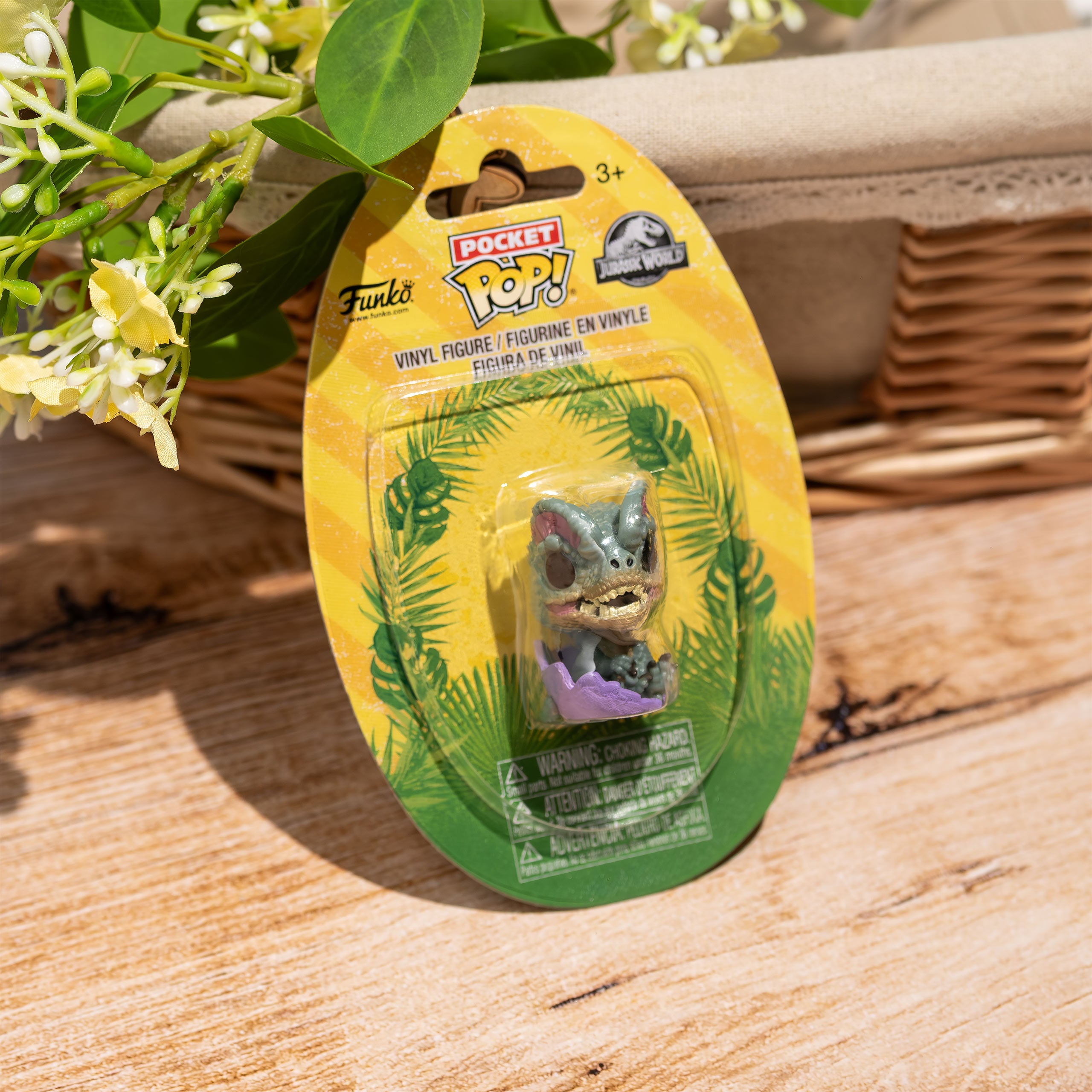 Image produit Jurassic Park - Figurine Funko Pocket Pop Œuf Dilophosaurus