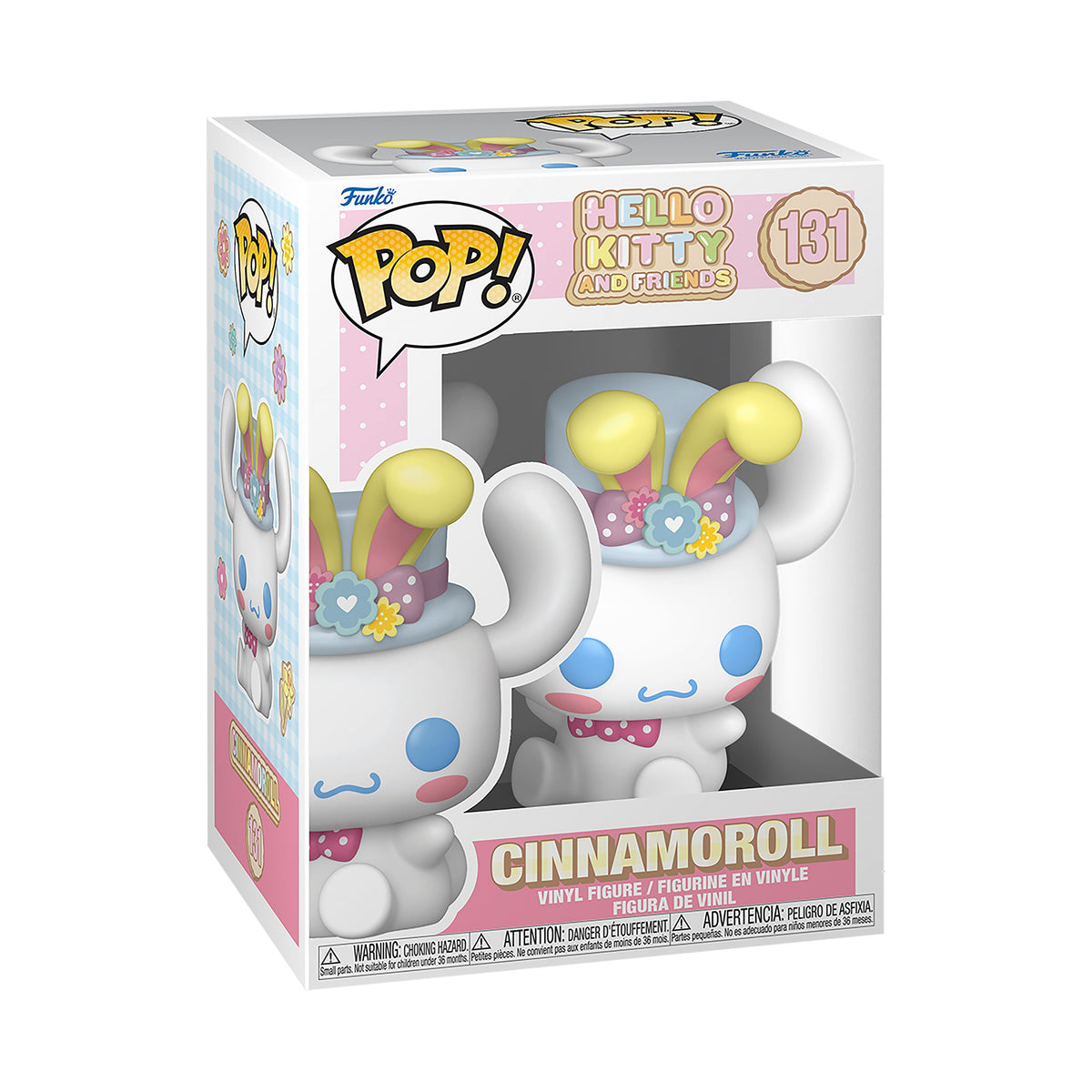 Image produit Figurine Funko Pop Cinnamoroll avec oreilles de lapin - Sanrio