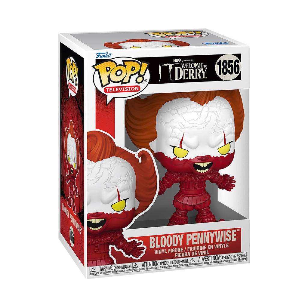 Image produit Ça de Stephen King : Welcome to Derry - Figurine Funko Pop Bloody Pennywise