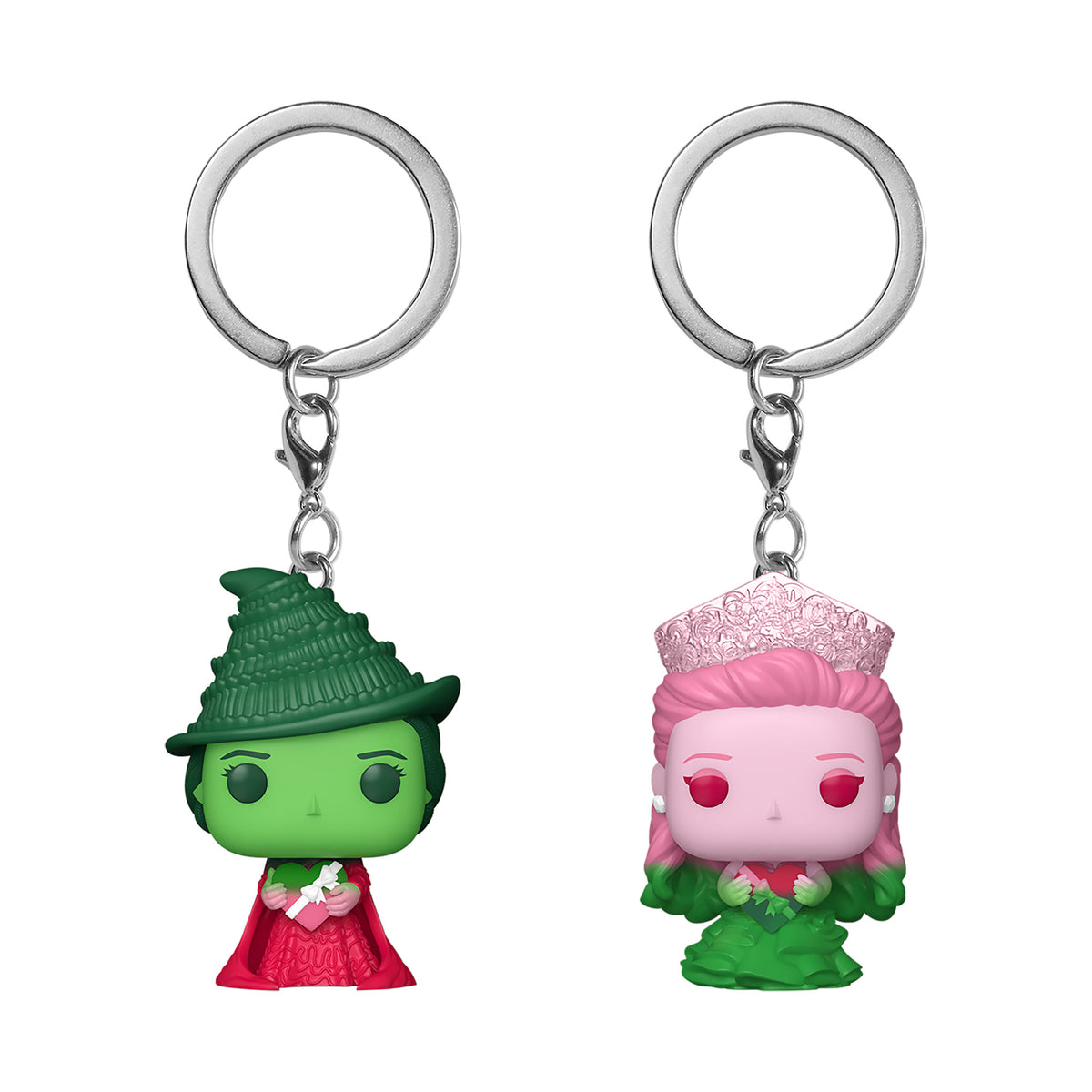 Image produit Wicked - Glinda et Elphaba (Ombre) porte-clés Funko Pop set de 2