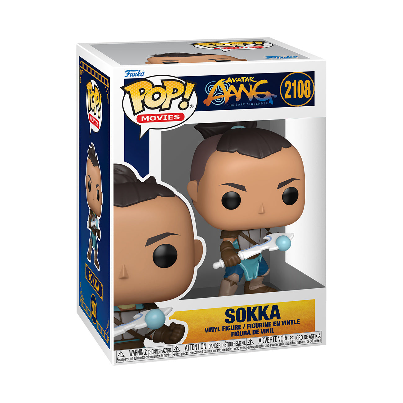 Image produit Avatar: le dernier maître de l'air - Sokka Figurine Funko Pop!