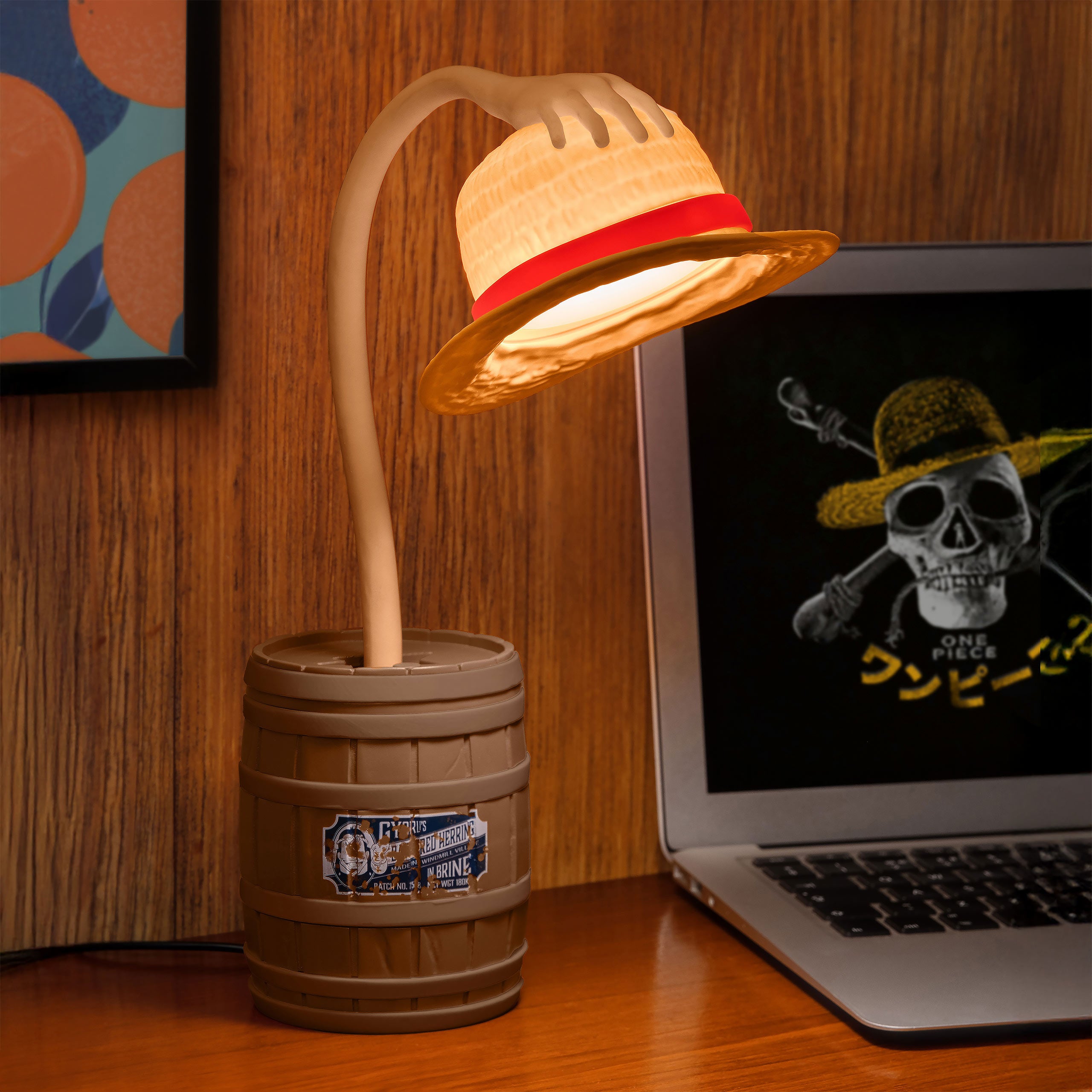 Image produit One Piece - Lampe de table Chapeau de Paille