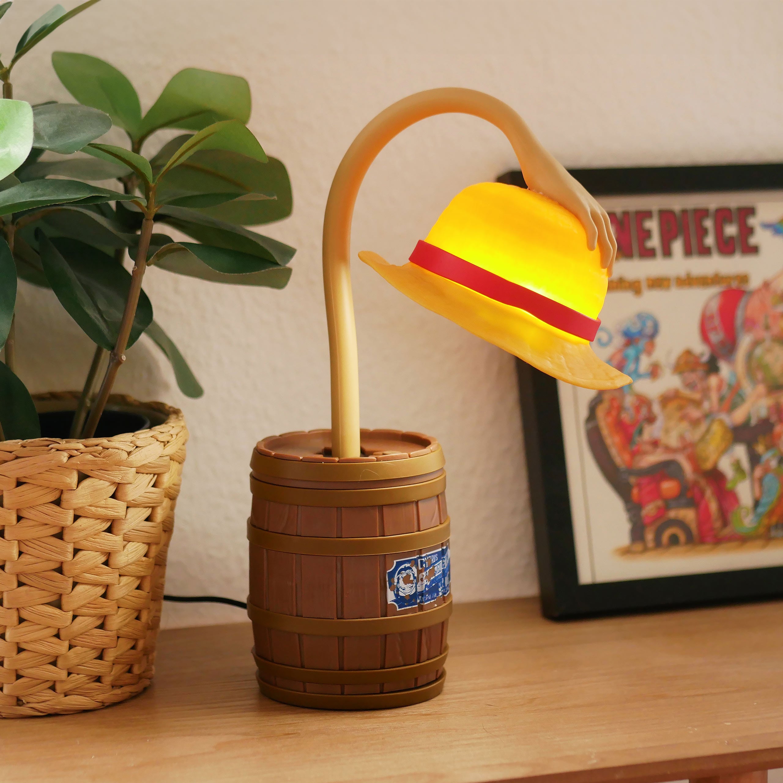 Image produit One Piece - Lampe de table Chapeau de Paille