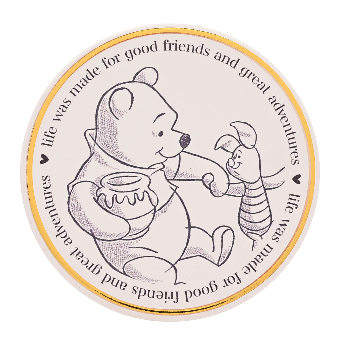 Image produit Winnie l’Ourson - Dessous de verre Amis