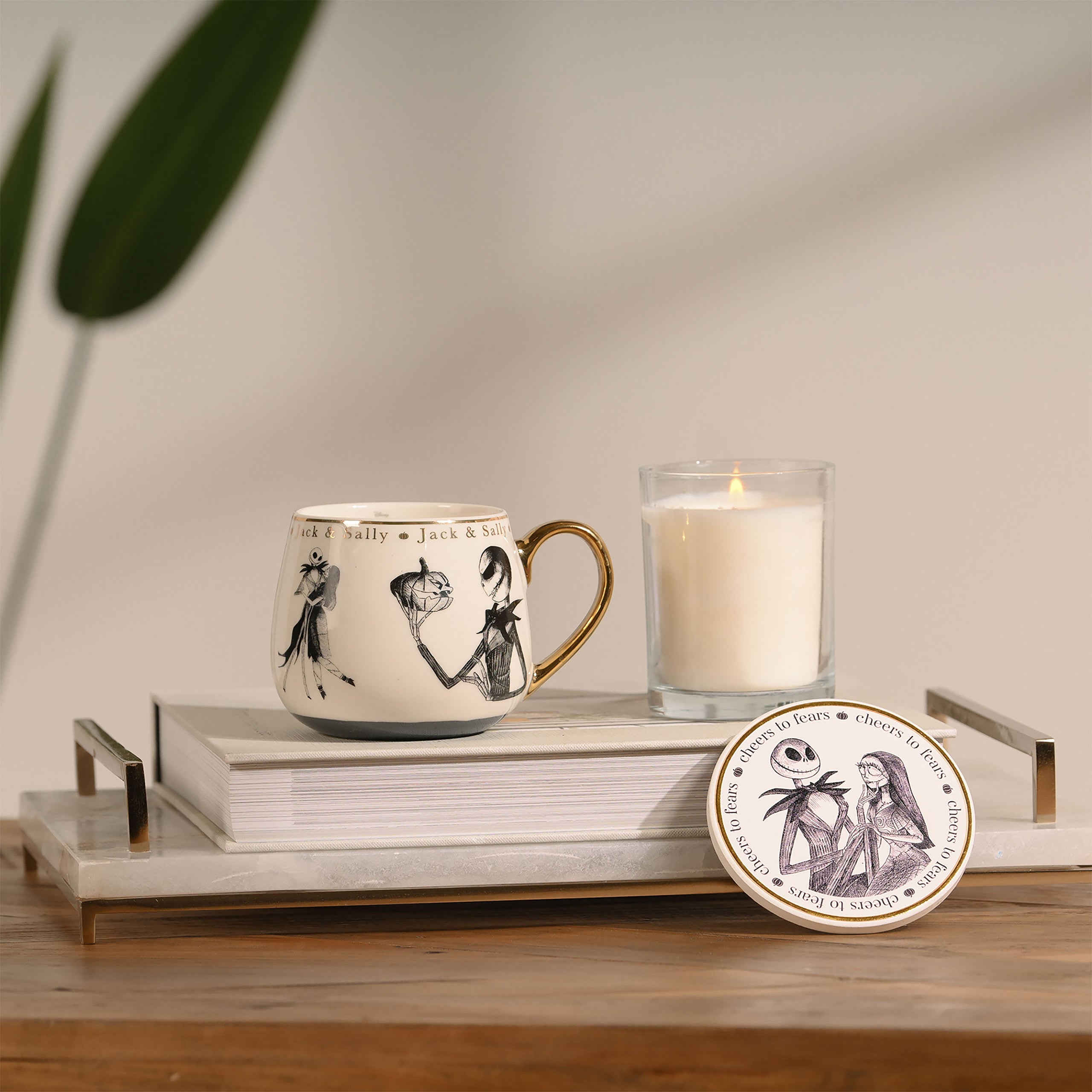 Image produit L'Étrange Noël de Monsieur Jack - Sous-verre Sally et Jack