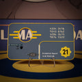 Image produit Fallout: New Vegas - Réplique de la carte d’accès de sécurité de l’Abri 21 Édition Limitée