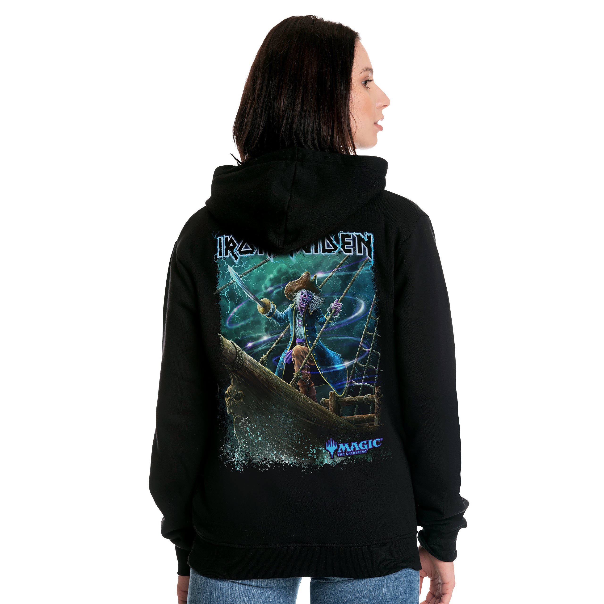 Image produit Iron Maiden - Magic Captain N'Ghathrod sweat à capuche noir