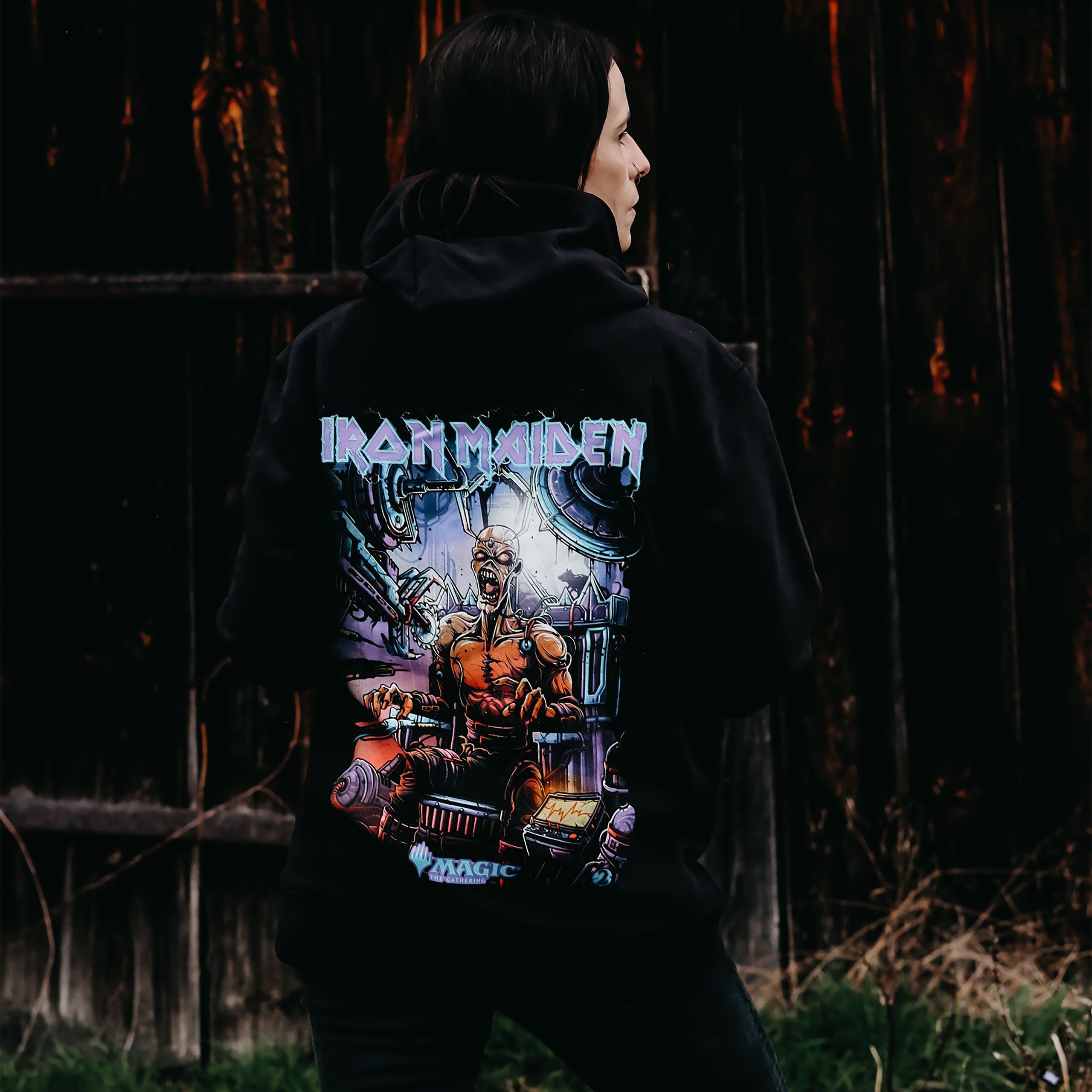Image produit Iron Maiden - Magic Minocrank Sweat à capuche noir