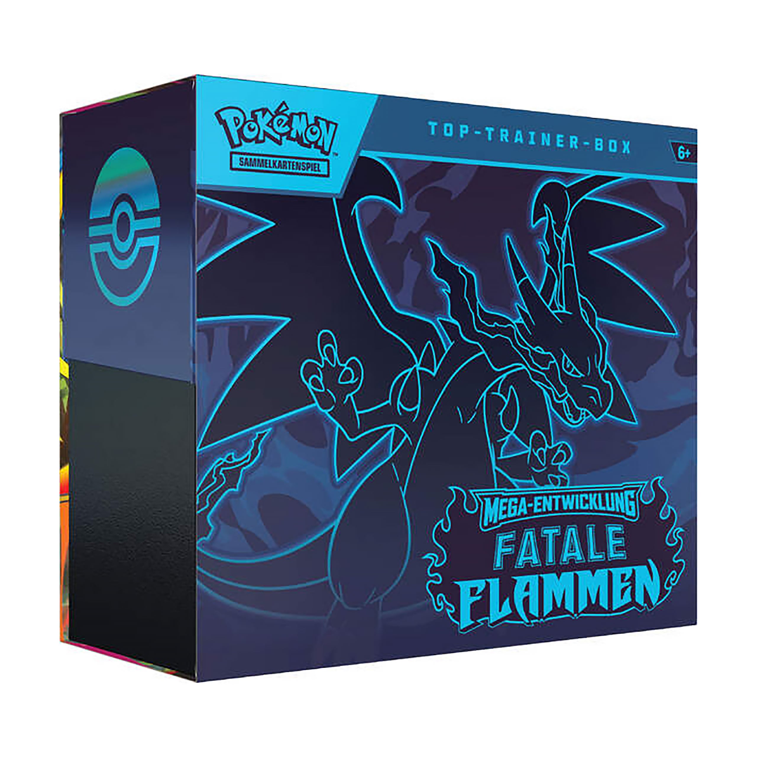 Image produit Pokemon - Flammes fatales Méga-Évolution Coffret Dresseur d'Élite version allemande