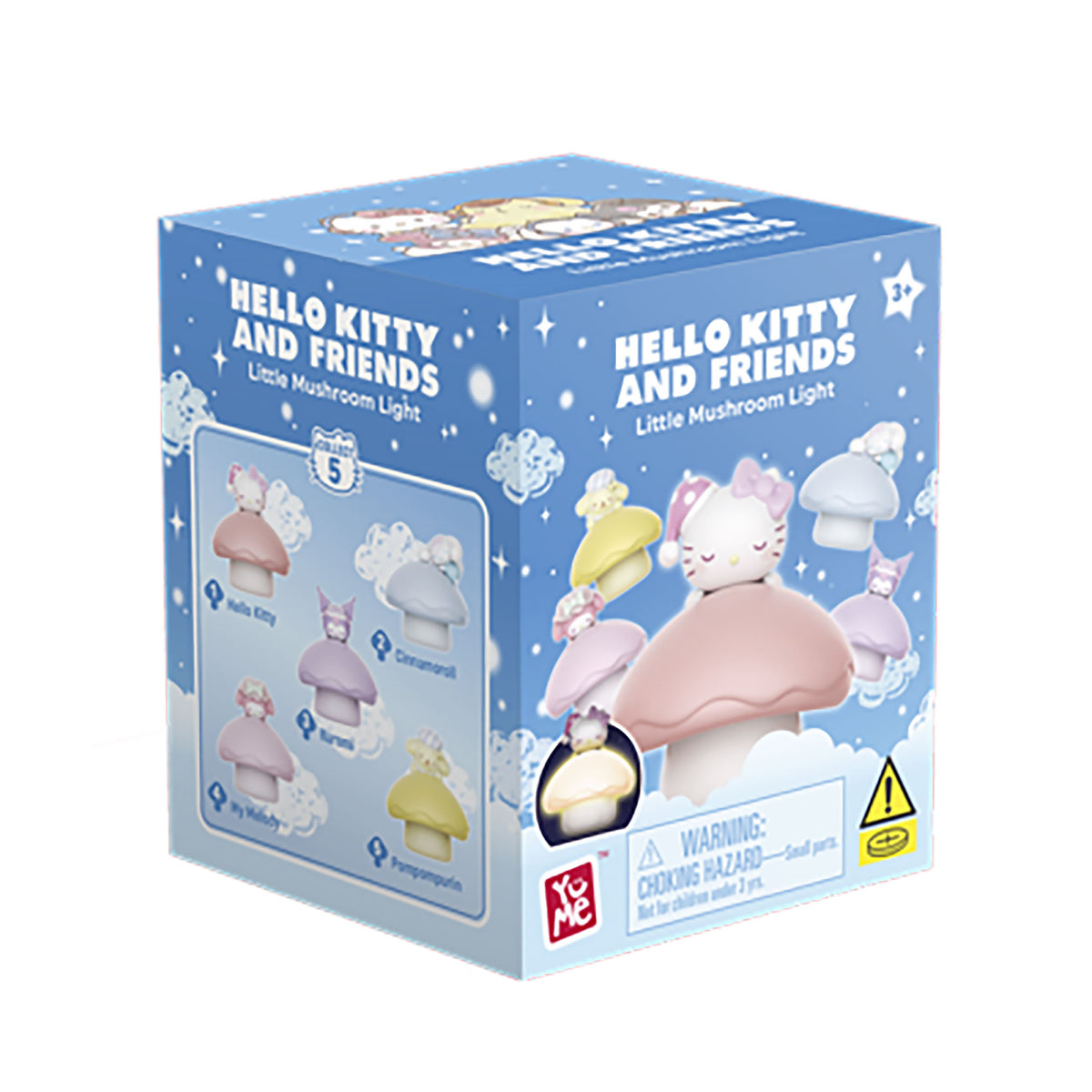 Image produit Hello Kitty and Friends - Figurine mystère YuMe Little Mushroom veilleuse