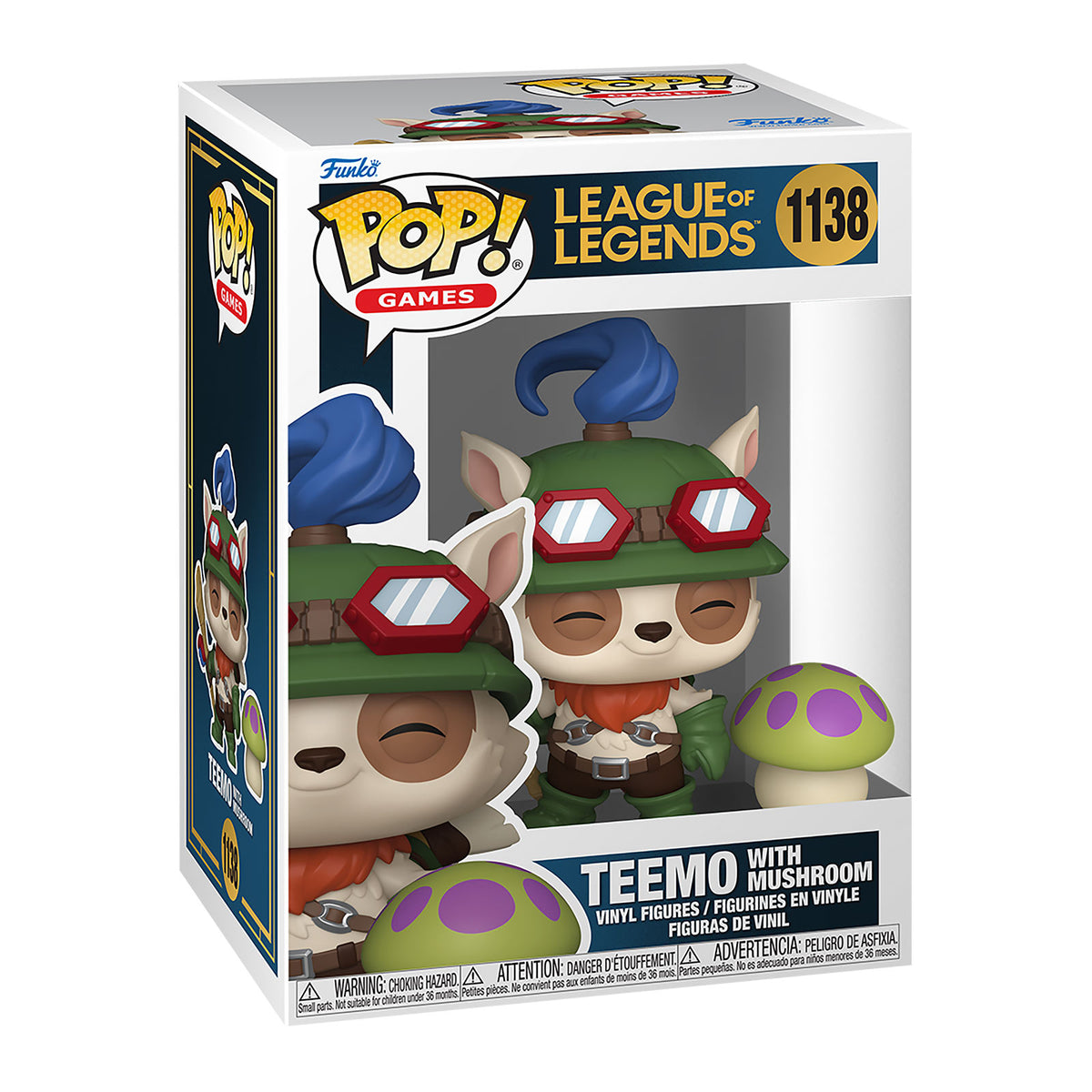 Image produit League of Legends - Teemo avec champignon Figurine Funko Pop!