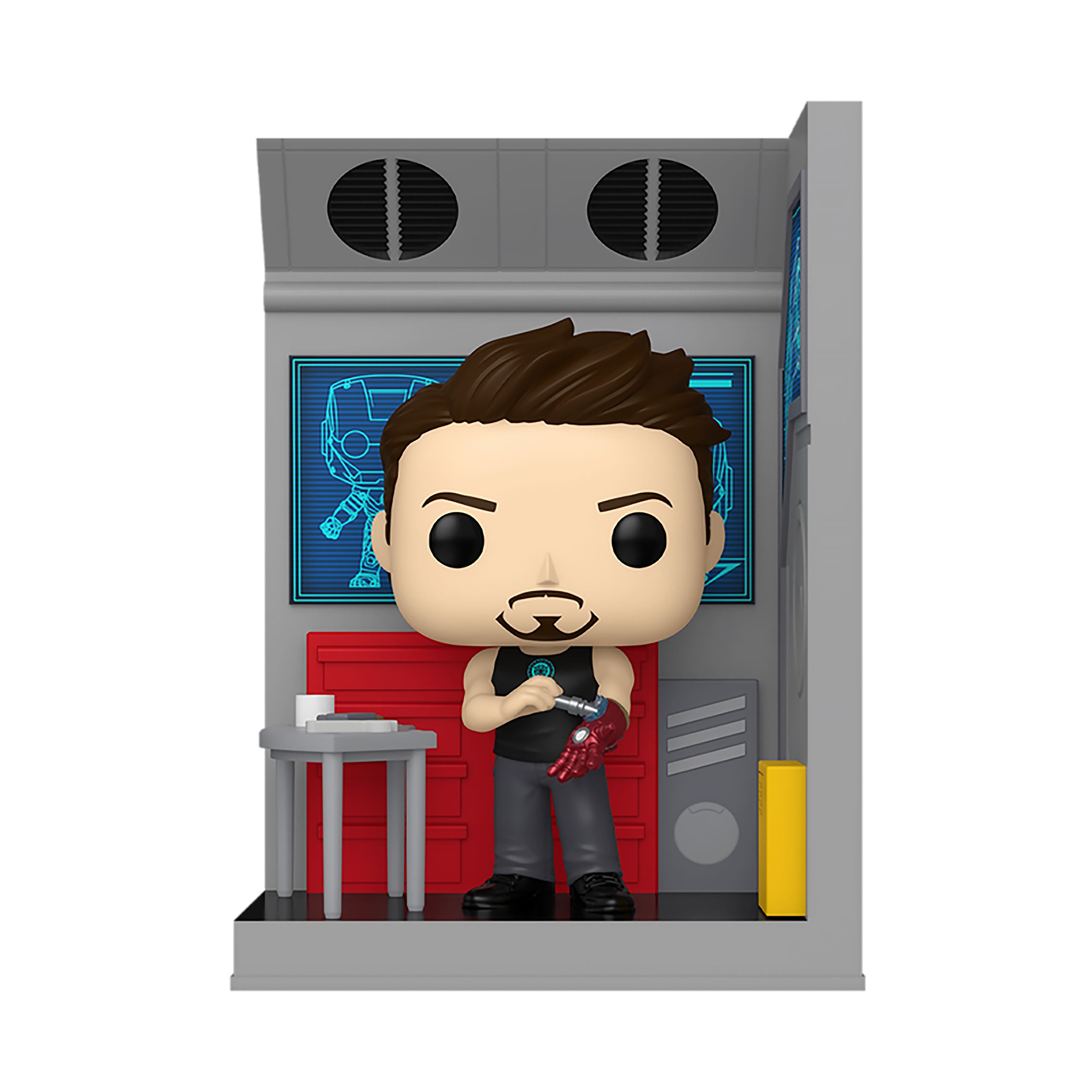 Image produit Iron Man - Atelier de Tony Funko Pop Nooks Diorama