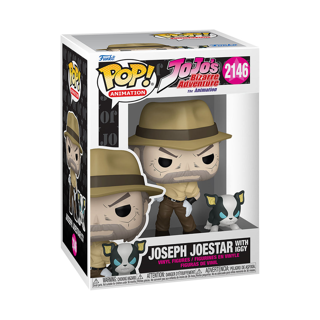 Image produit JoJo's Bizarre Adventure - Figurine Funko Pop Joseph et Iggy