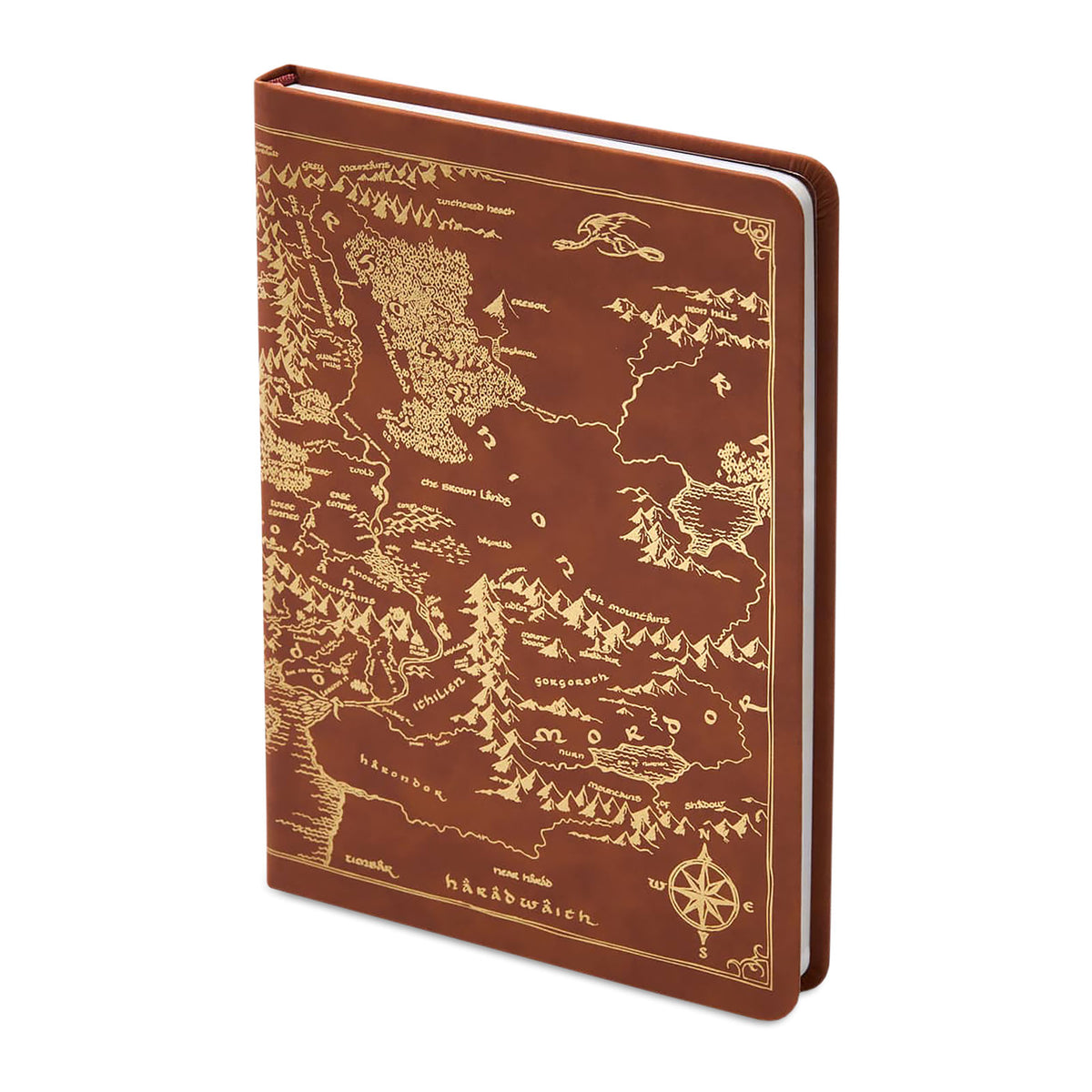 Image produit Le Seigneur des Anneaux - Carnet Carte de la Terre du Milieu