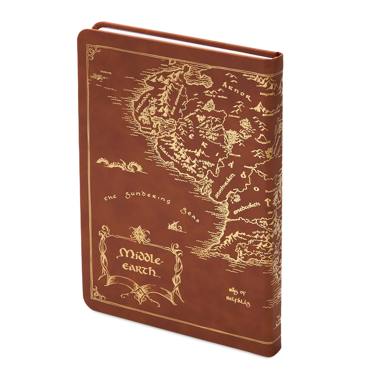 Image produit Le Seigneur des Anneaux - Carnet Carte de la Terre du Milieu