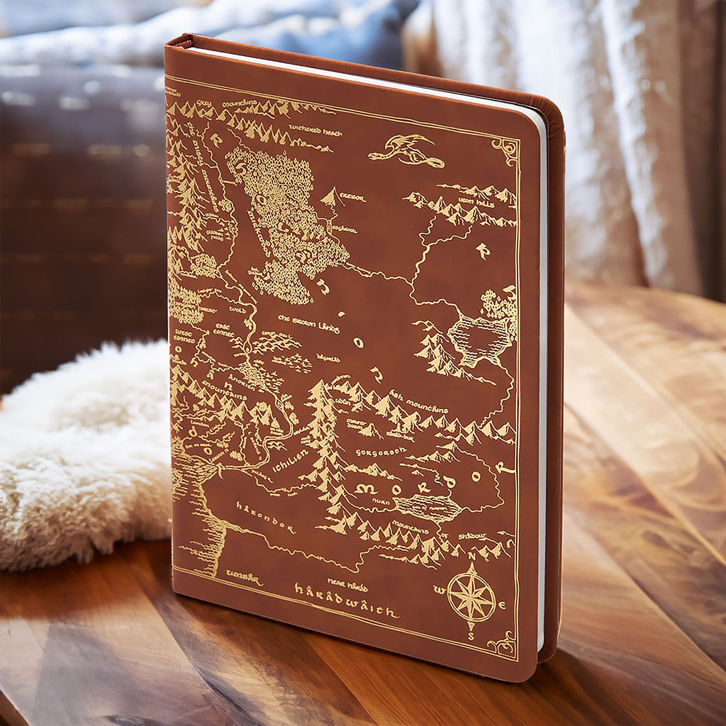 Image produit Le Seigneur des Anneaux - Carnet Carte de la Terre du Milieu
