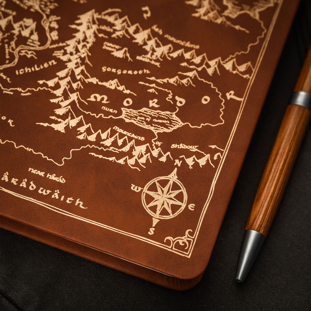 Image produit Le Seigneur des Anneaux - Carnet Carte de la Terre du Milieu