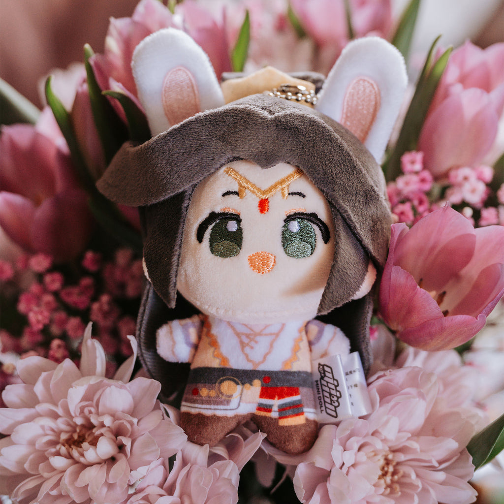 Image produit Heaven Official's Blessing – Porte-clés peluche Xie Lian Version Robe Tibétaine Série Ming Yue Lou Lan