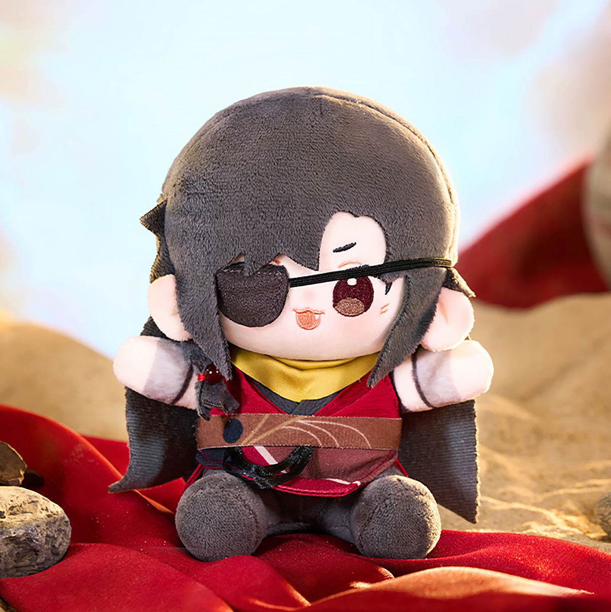 Image produit Heaven Official's Blessing - Figurine peluche Hua Cheng Chibi série Ming Yue Lou Lan